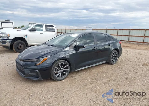 2021 Toyota Corolla Se из США, поврежденный, VIN JTDS4MCE1MJ064897